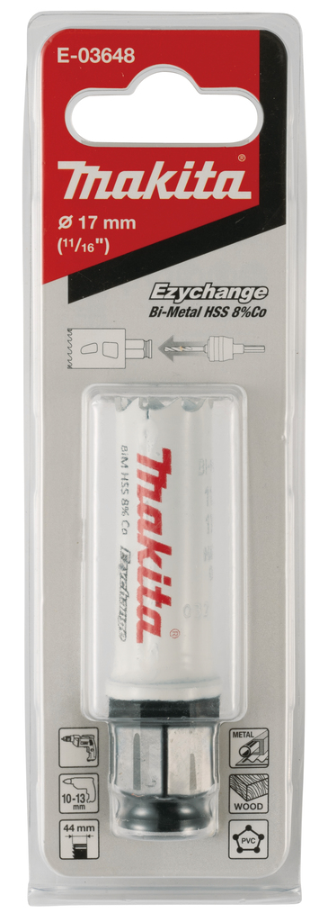 Gatzaag 17x44mm hout/metaal