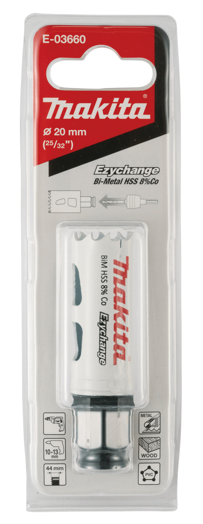 Gatzaag 20mm snelwissel BiM