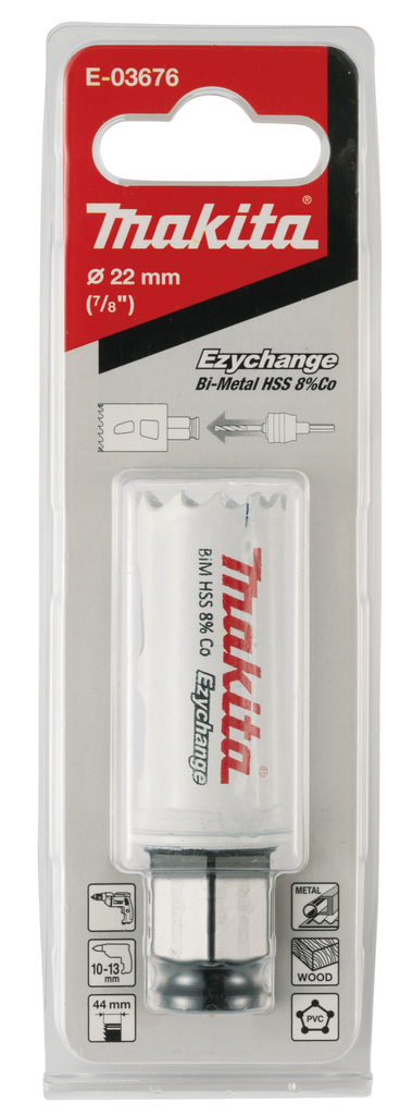 Gatzaag 22mm snelwissel BiM