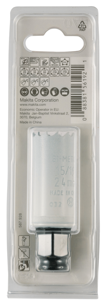 Gatzaag 24mm snelwissel BiM