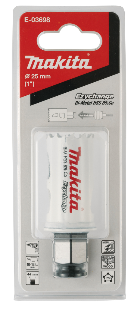 Gatzaag 25x44mm hout/metaal