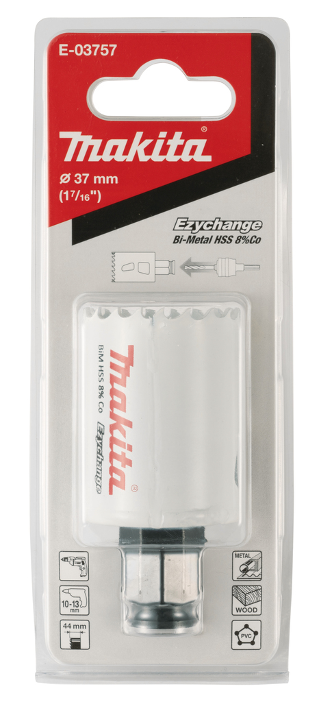 Gatzaag 37x44mm hout/metaal