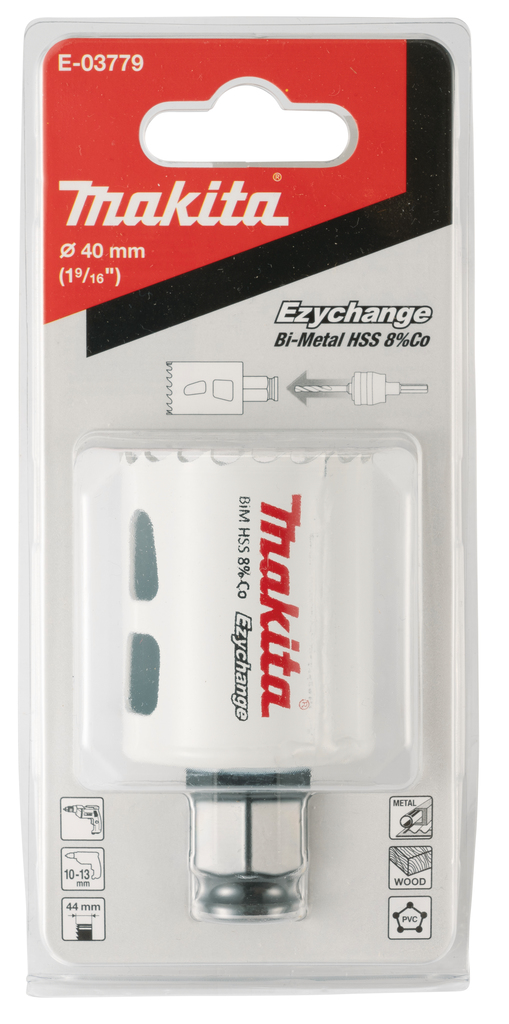 Gatzaag 40mm snelwissel BiM