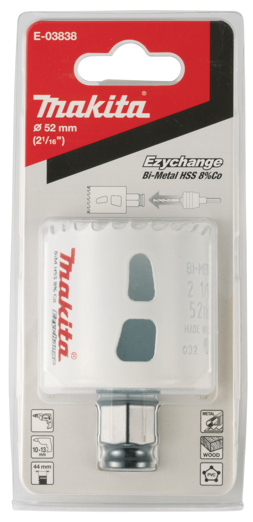 Gatzaag 52x44mm hout/metaal