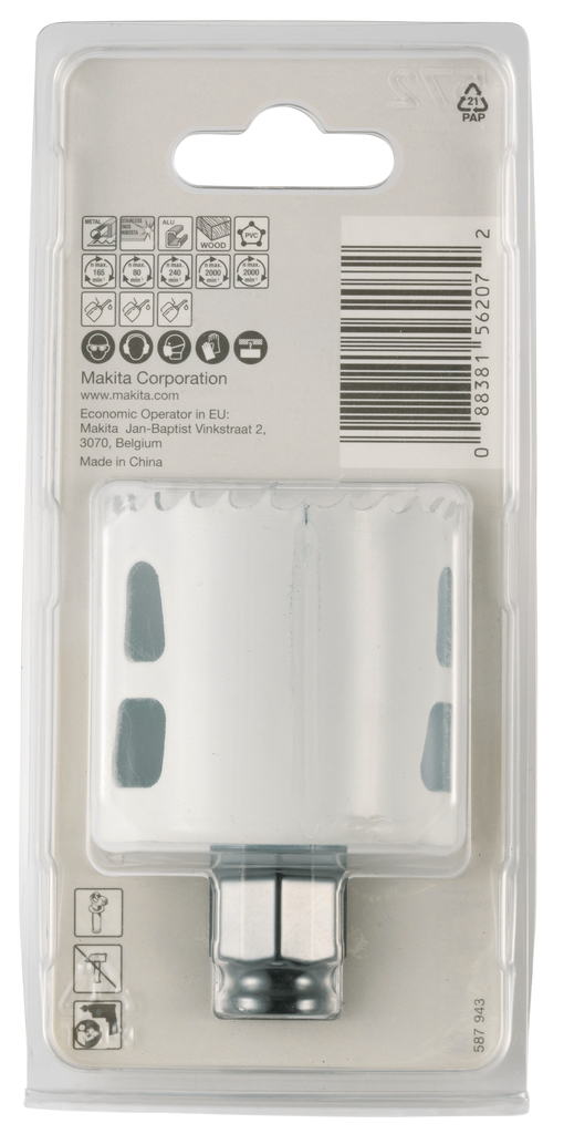 Gatzaag 52x44mm hout/metaal