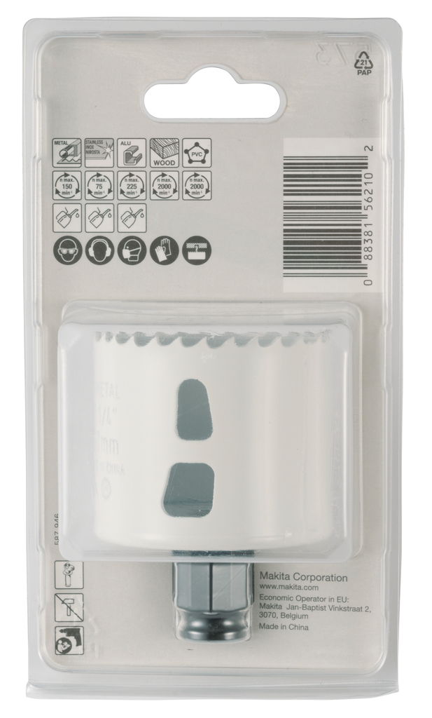 Gatzaag 57mm snelwissel BiM