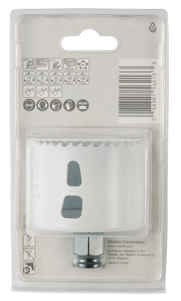 Gatzaag 65x44mm hout/metaal