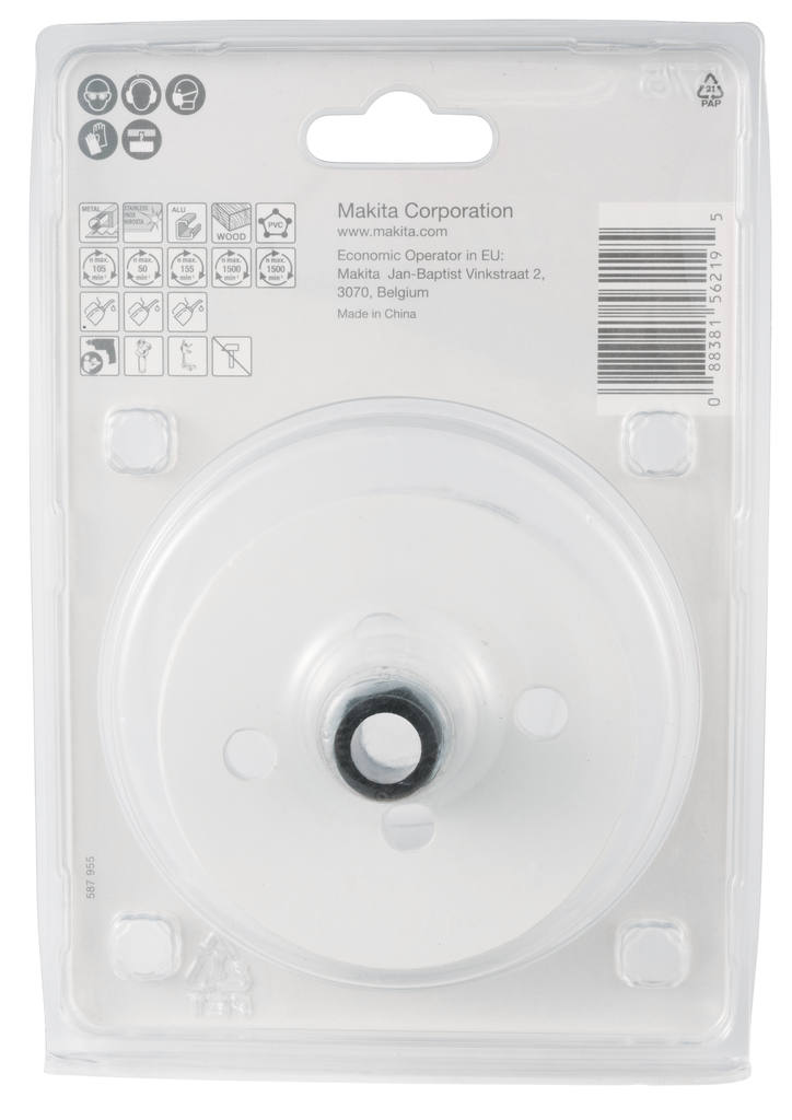 Gatzaag 83x44mm hout/metaal