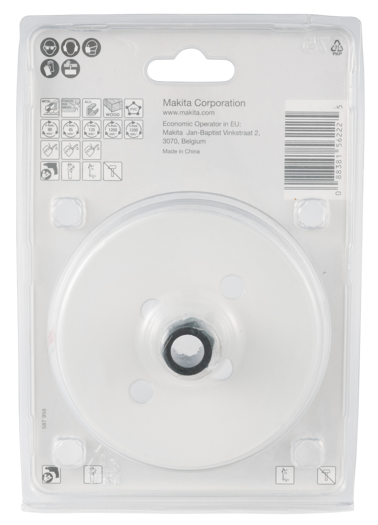 Gatzaag 95x44mm hout/metaal