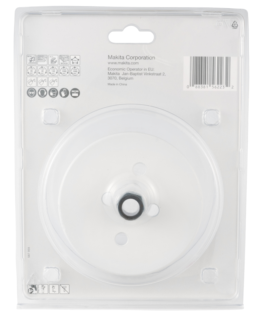 Gatzaag 102mm snelwissel BiM