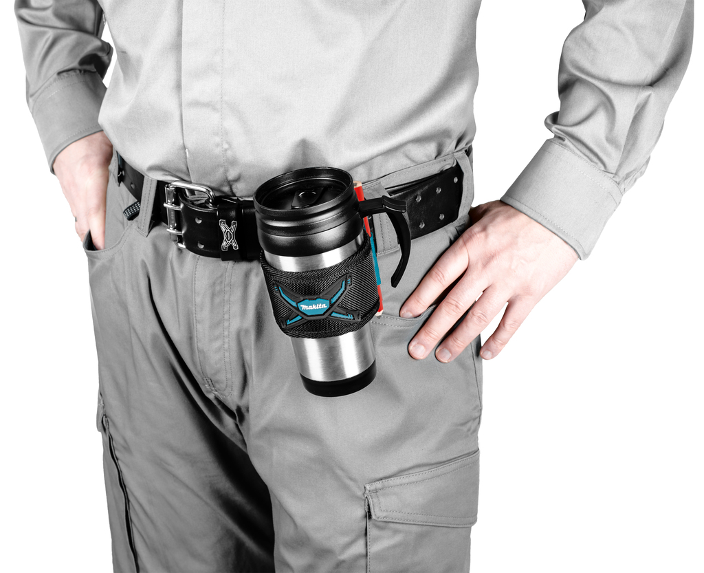 Thermosbeker met houder