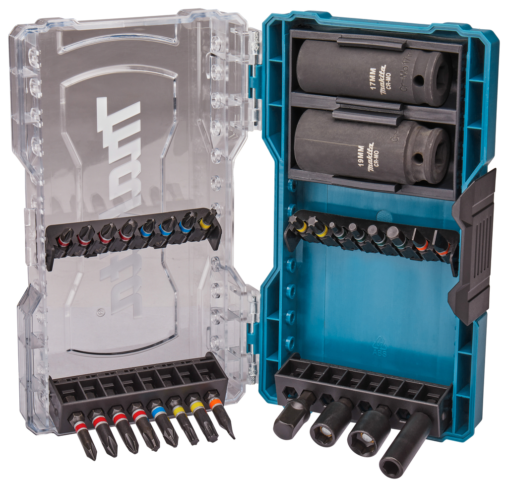 Schroefbitset met krachtdoppen 30-delig