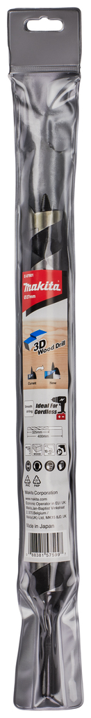 Slangenboor 27x400mm