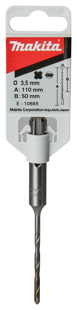 P2S: Betonboor 3,5x110mm SDS-PLUS