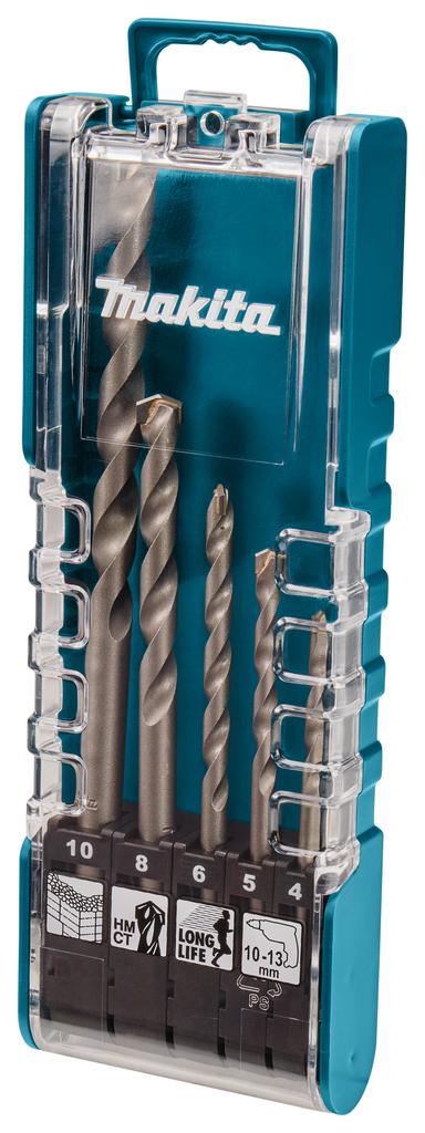 Steenboorset 5-delig