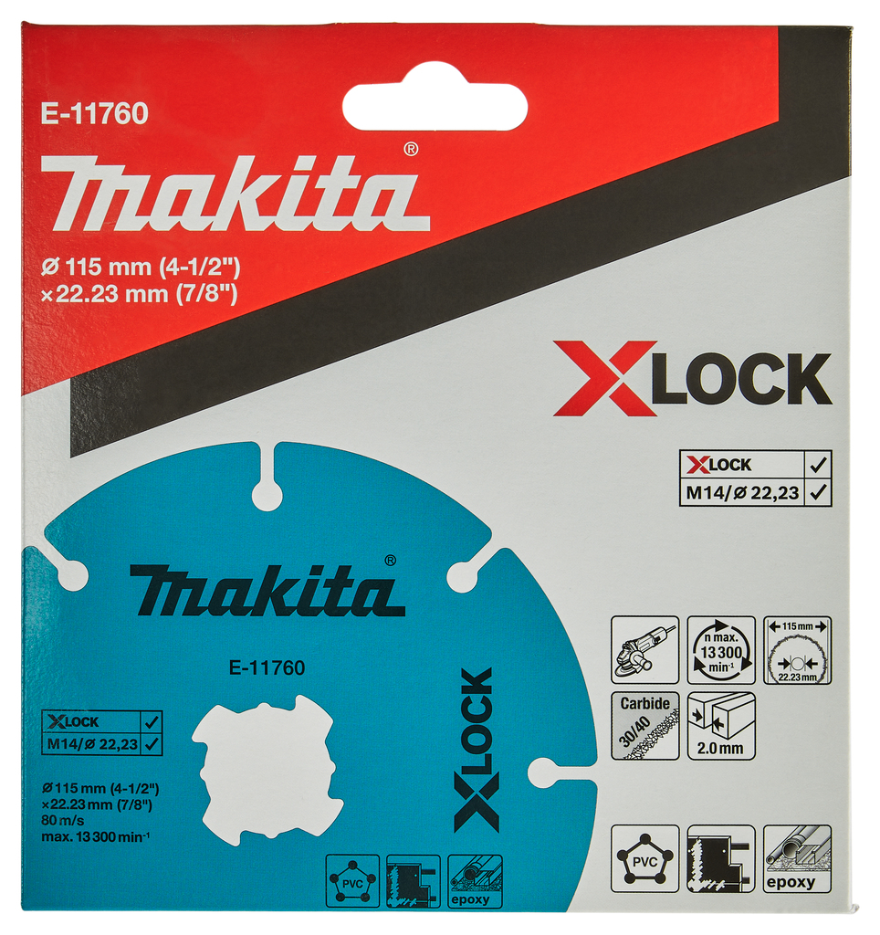 Doorslijpschijf 115x22,23x2,0mm 