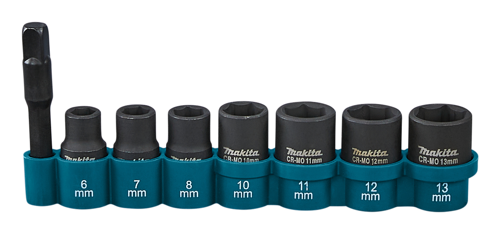 Krachtdoppenset 8-delig