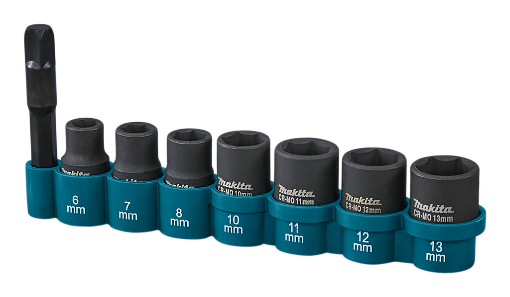 Krachtdoppenset 8-delig