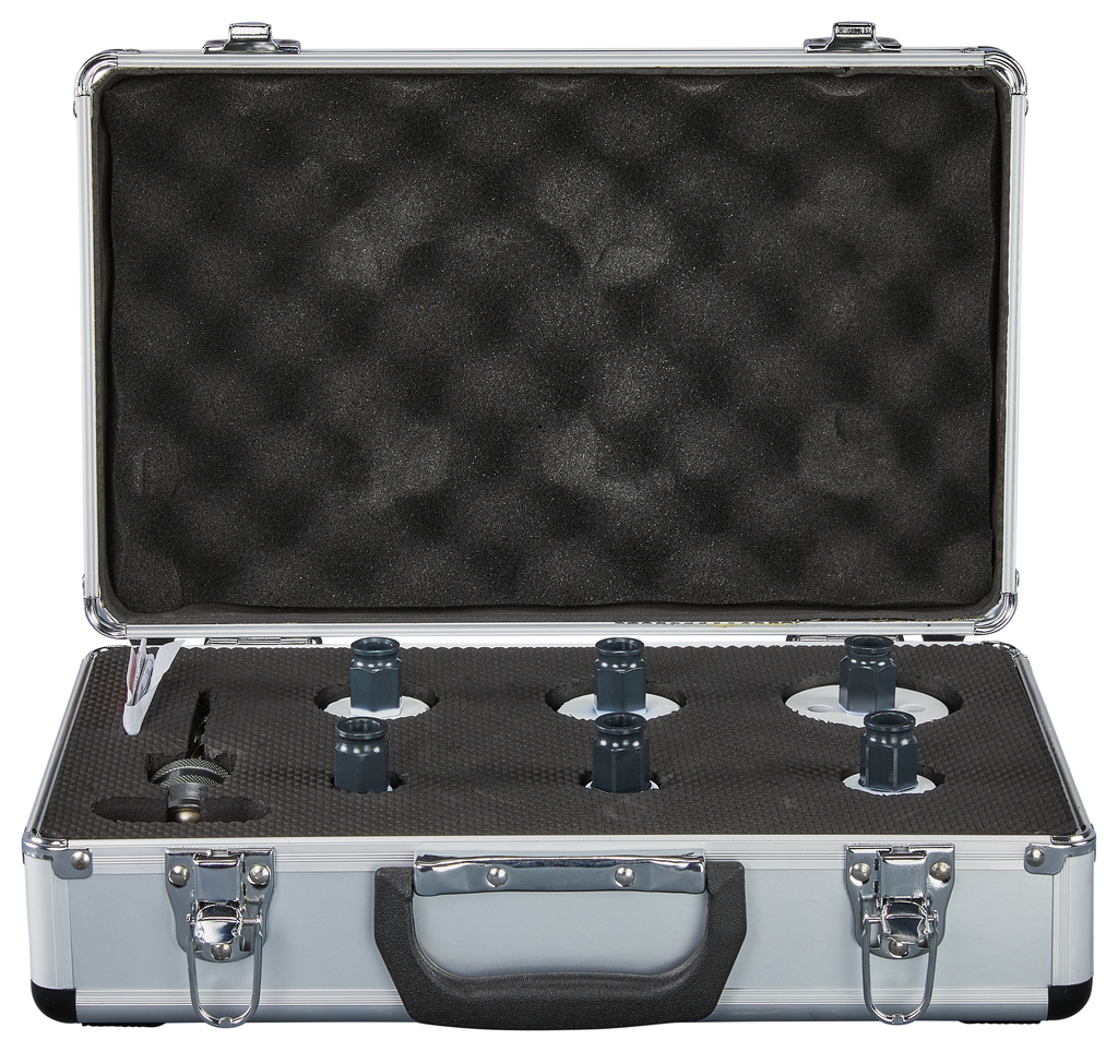 Gatzaagset 7-delig hout/metaal