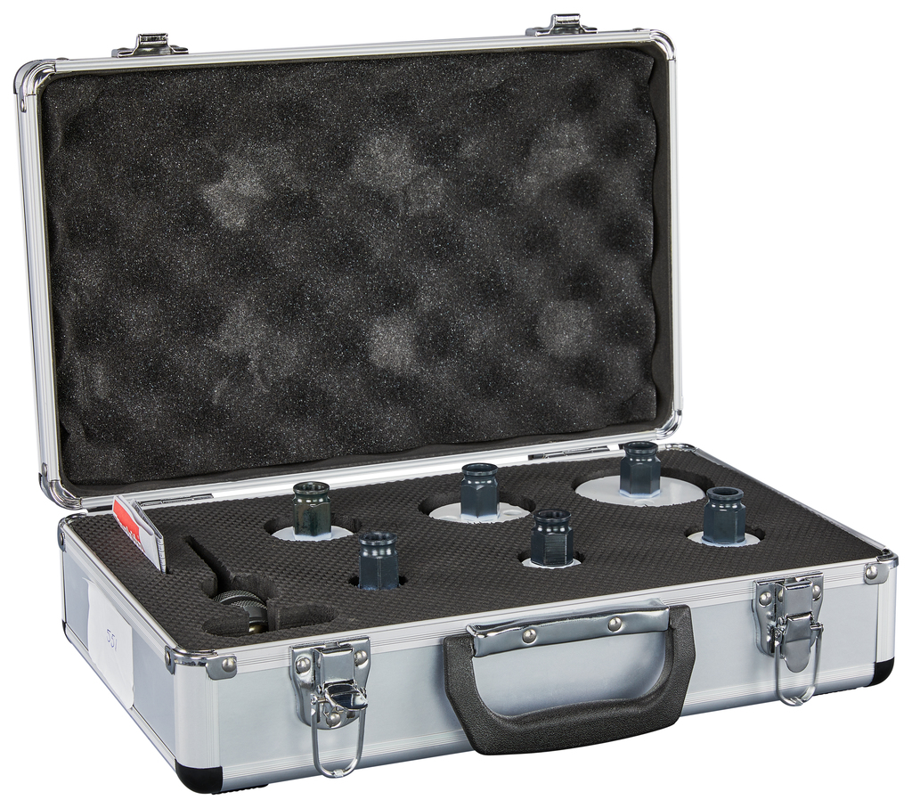 Gatzaagset 7-delig hout/metaal