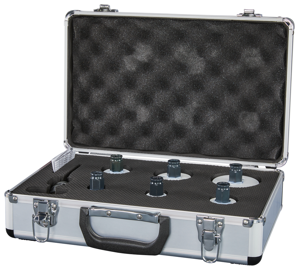 Gatzaagset 7-delig hout/metaal