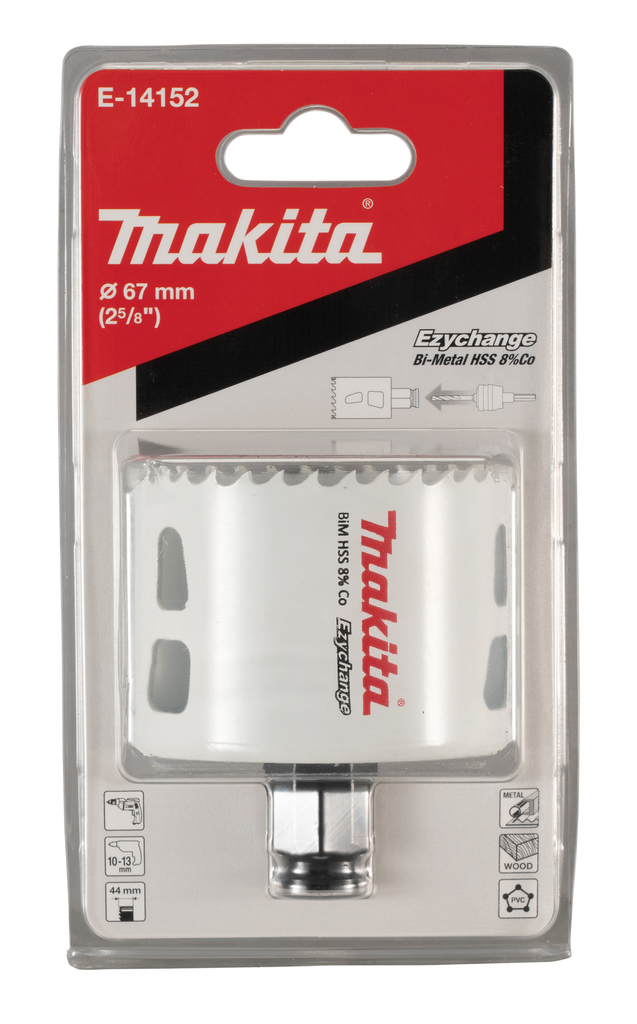 Gatzaag 67x44mm snelwissel 