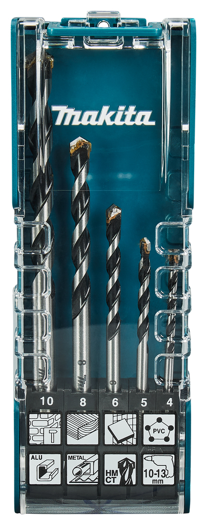 Multiboorset 5-delig