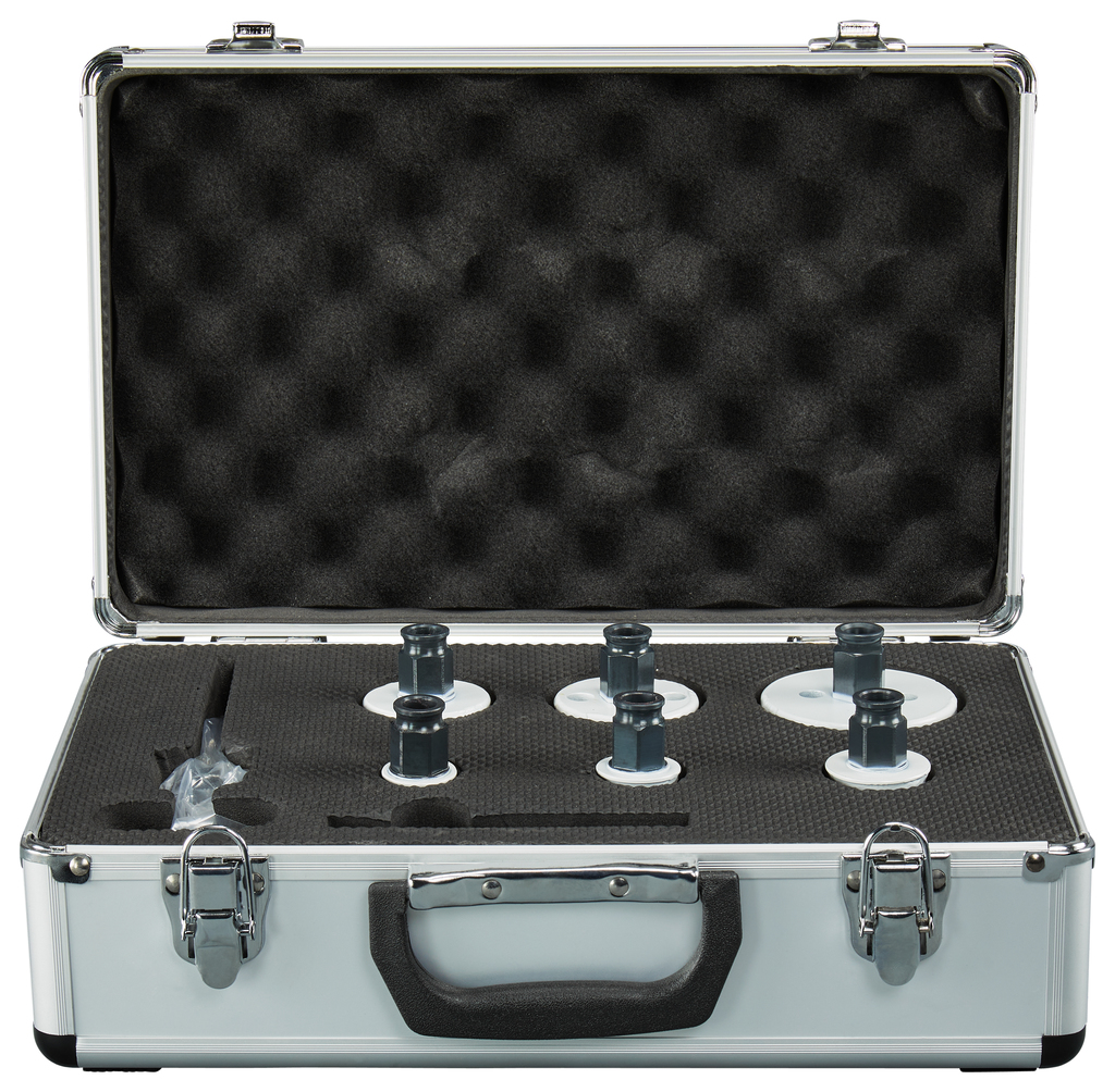 Gatzaagset 8-delig hout/metaal/steen