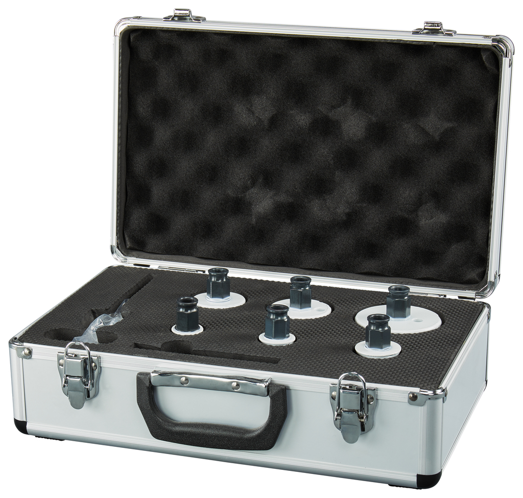 Gatzaagset 8-delig hout/metaal/steen