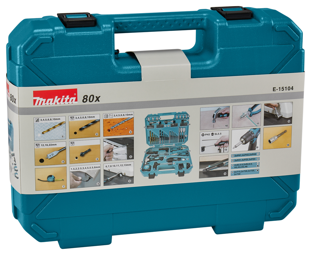 Handgereedschapsset 80-delig