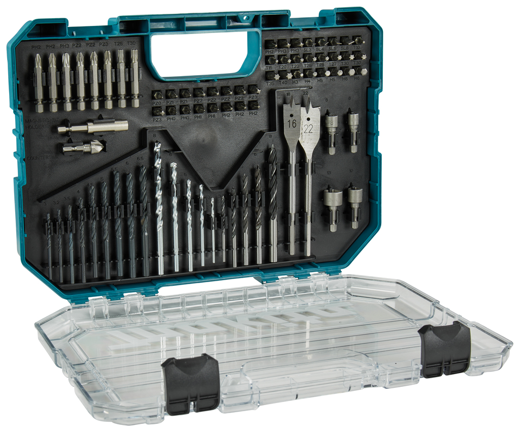 Boor-/schroefbitset 75-delig