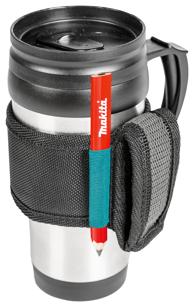 Thermosbeker met houder