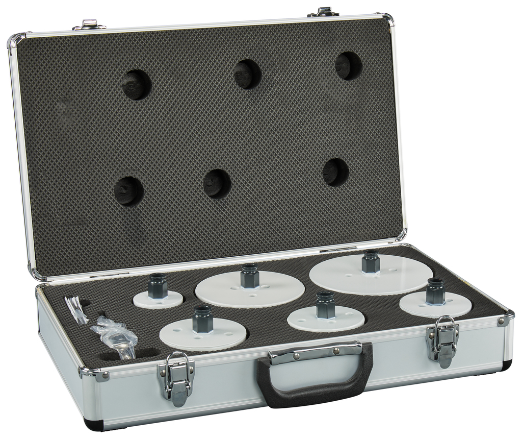 Gatzaagset 8-delig hout/metaal