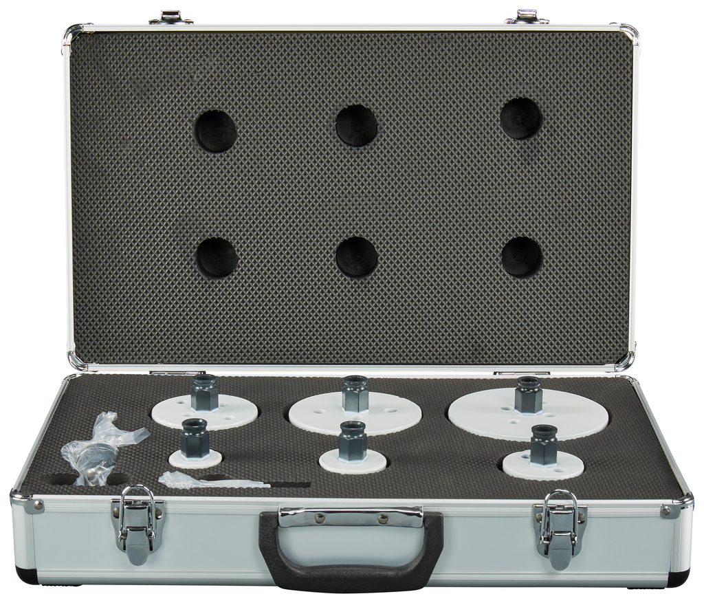 Gatzaagset 8-delig hout/metaal