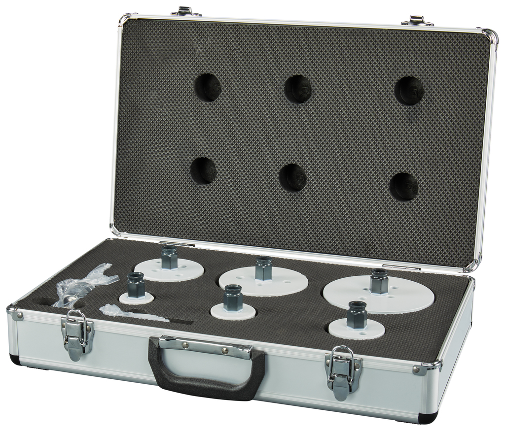 Gatzaagset 8-delig hout/metaal