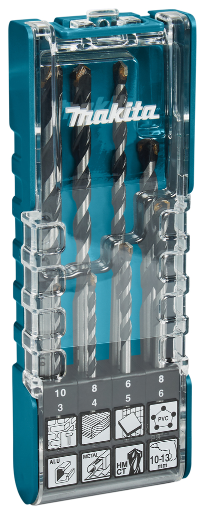 Multiboorset 8-delig