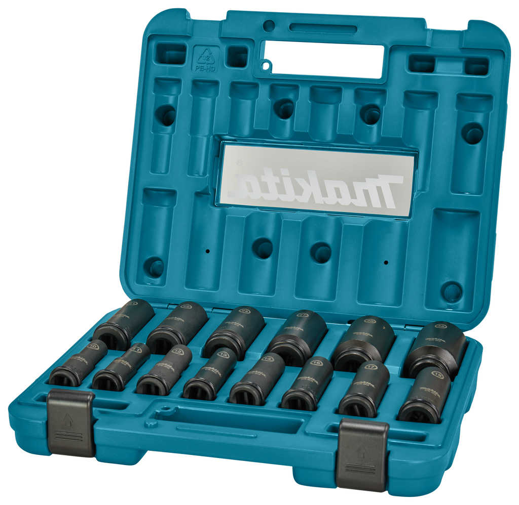 Krachtdoppenset 14-delig 81,5mm