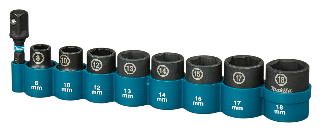 Krachtdoppenset 9-delig