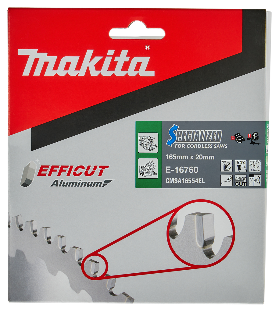 Afkort- en cirkelzaagblad Aluminium 