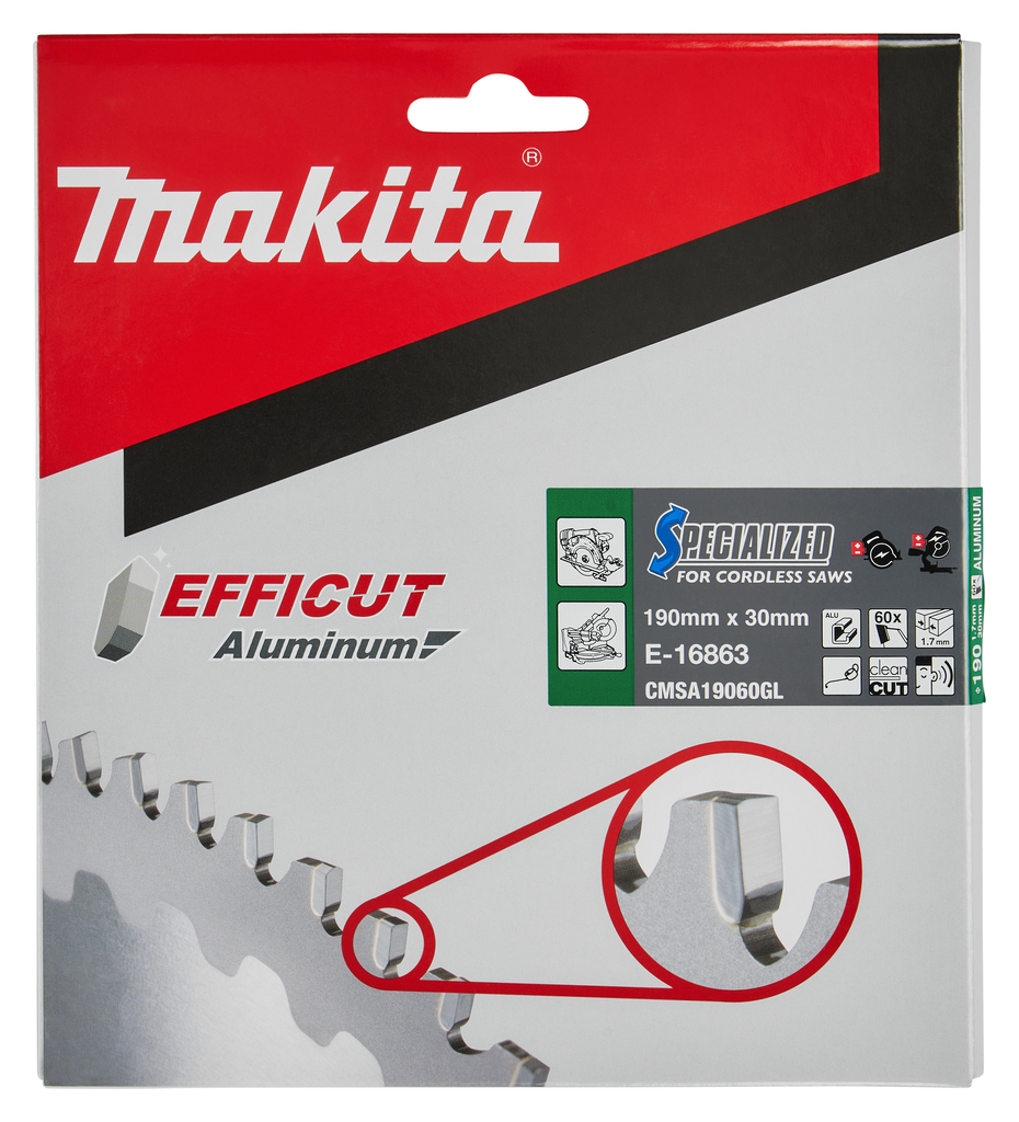 Afkort- en cirkelzaagblad Aluminium