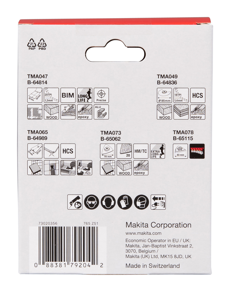 Renovatieset multitool 5-delig