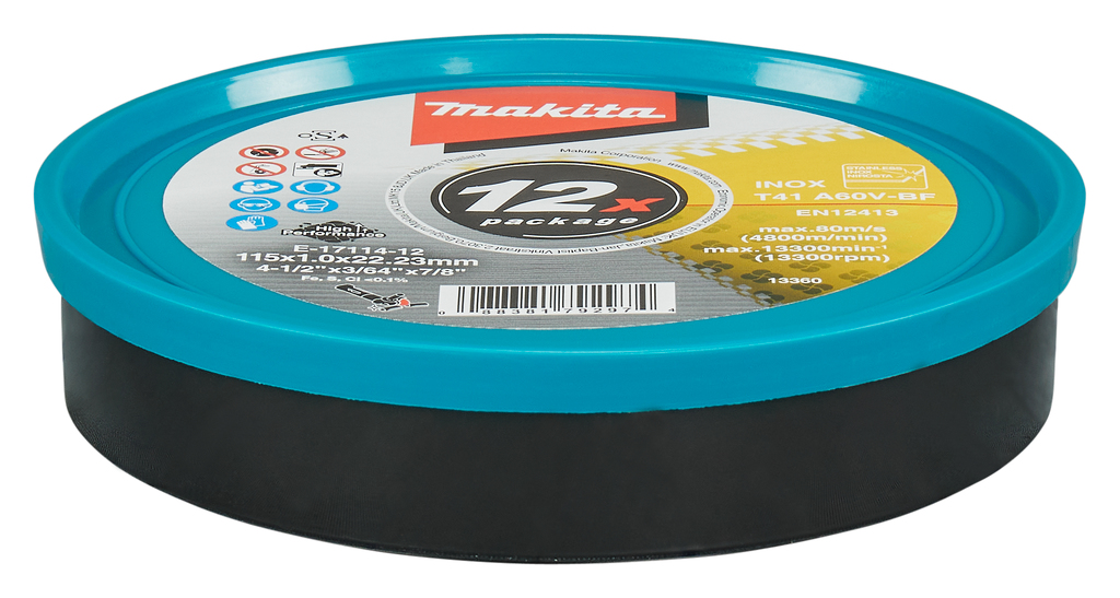 Doorslijpschijf RVS A60V