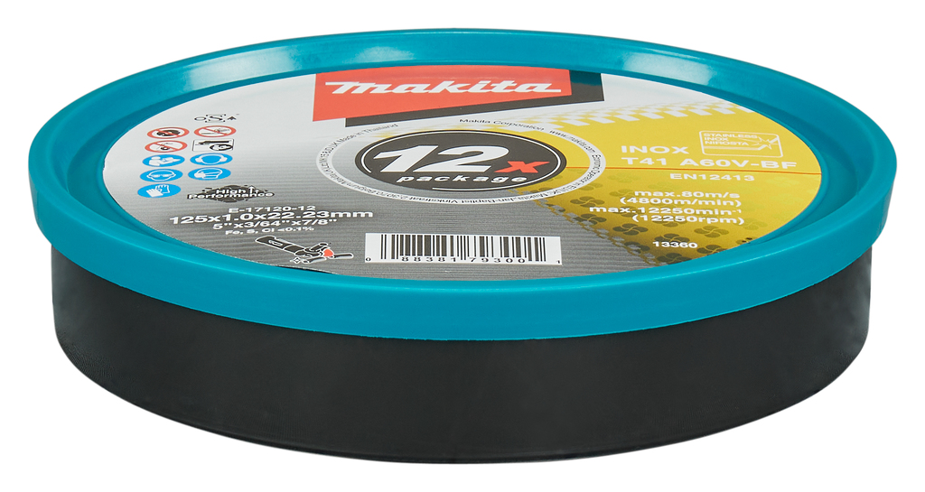 Doorslijpschijf RVS A60V