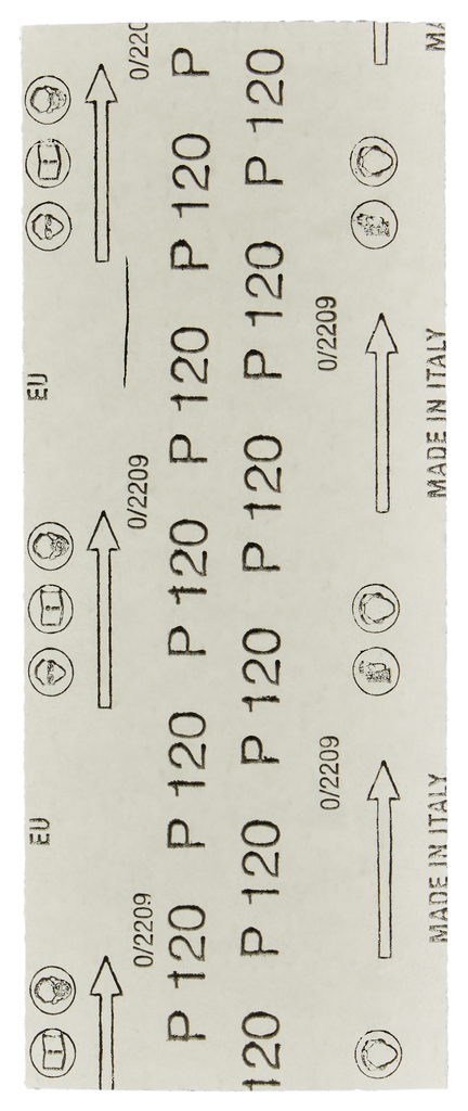 Schuurvel 93x230mm A120