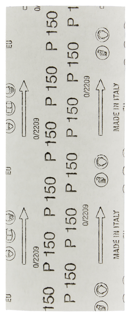 Schuurvel 93x230mm A150