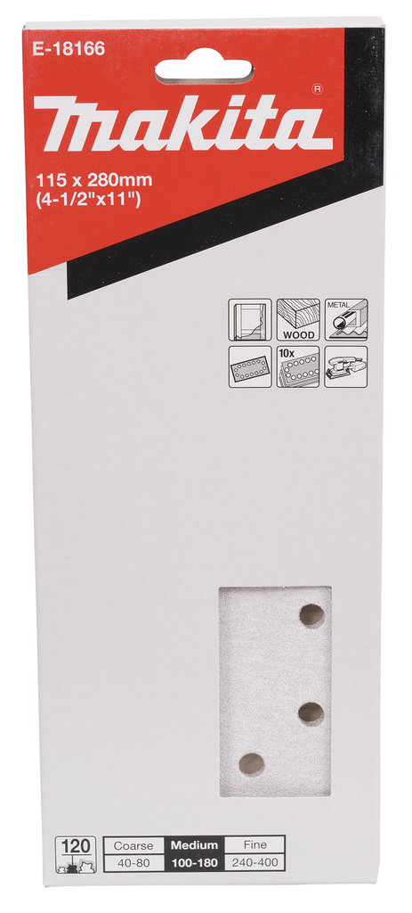 Schuurvel 115x280mm A120