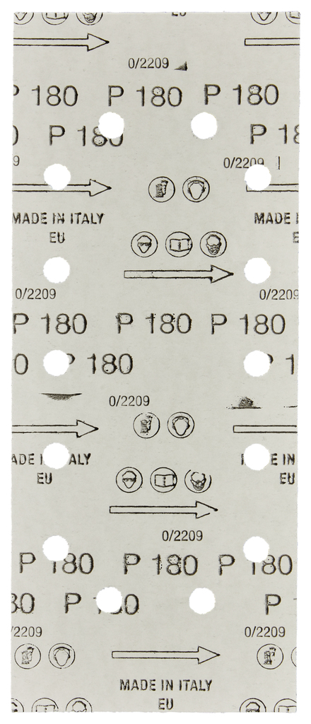 Schuurvel 115x280mm A180