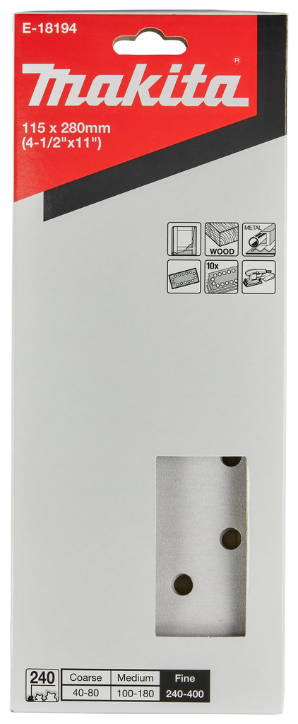 Schuurvel 115x280mm A240