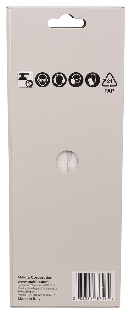 Schuurvel 93x185mm A40 velcro