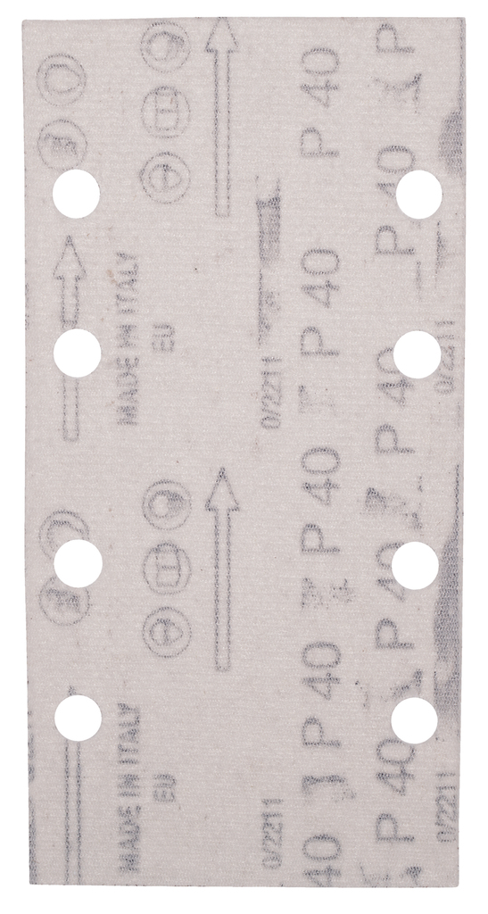 Schuurvel 93x185mm A40 velcro